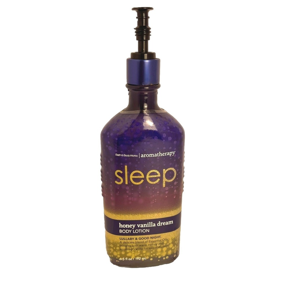 Bath Body Works Aromatherapy Sleep Honey Vanilla Dream Lotion New